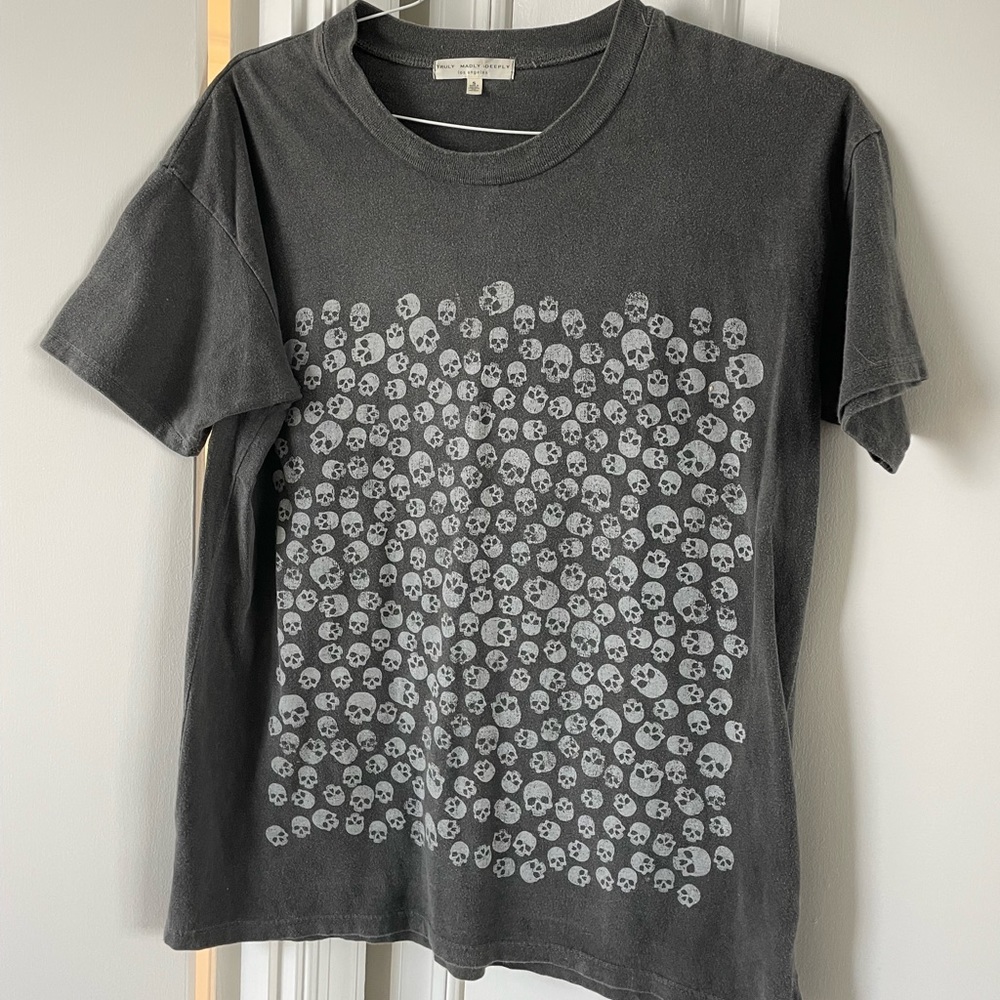 Urban outfitters oversized skull tee
